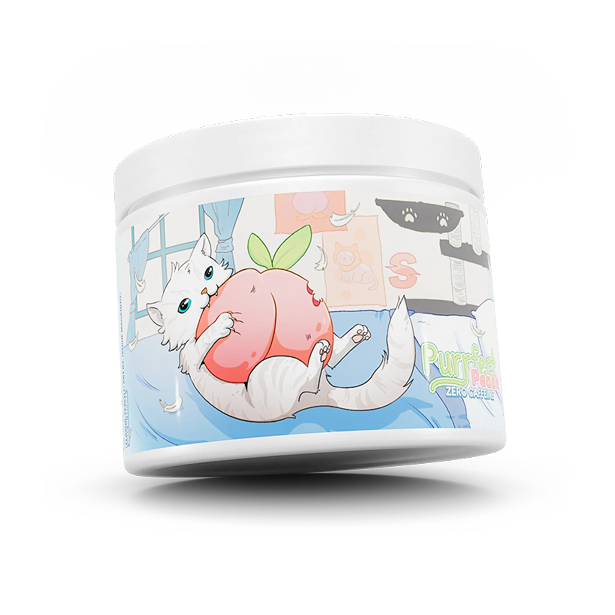 Purrfect Peach Zero Caffeine (100 serv)