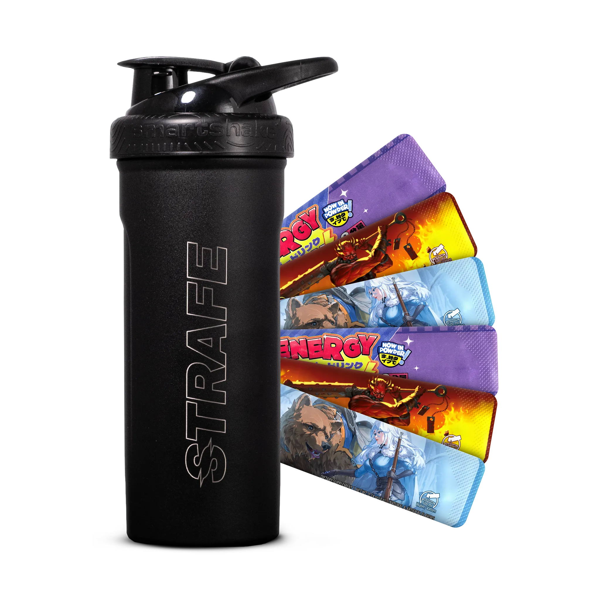 Obsidian Insulated Shaker + Free Samples