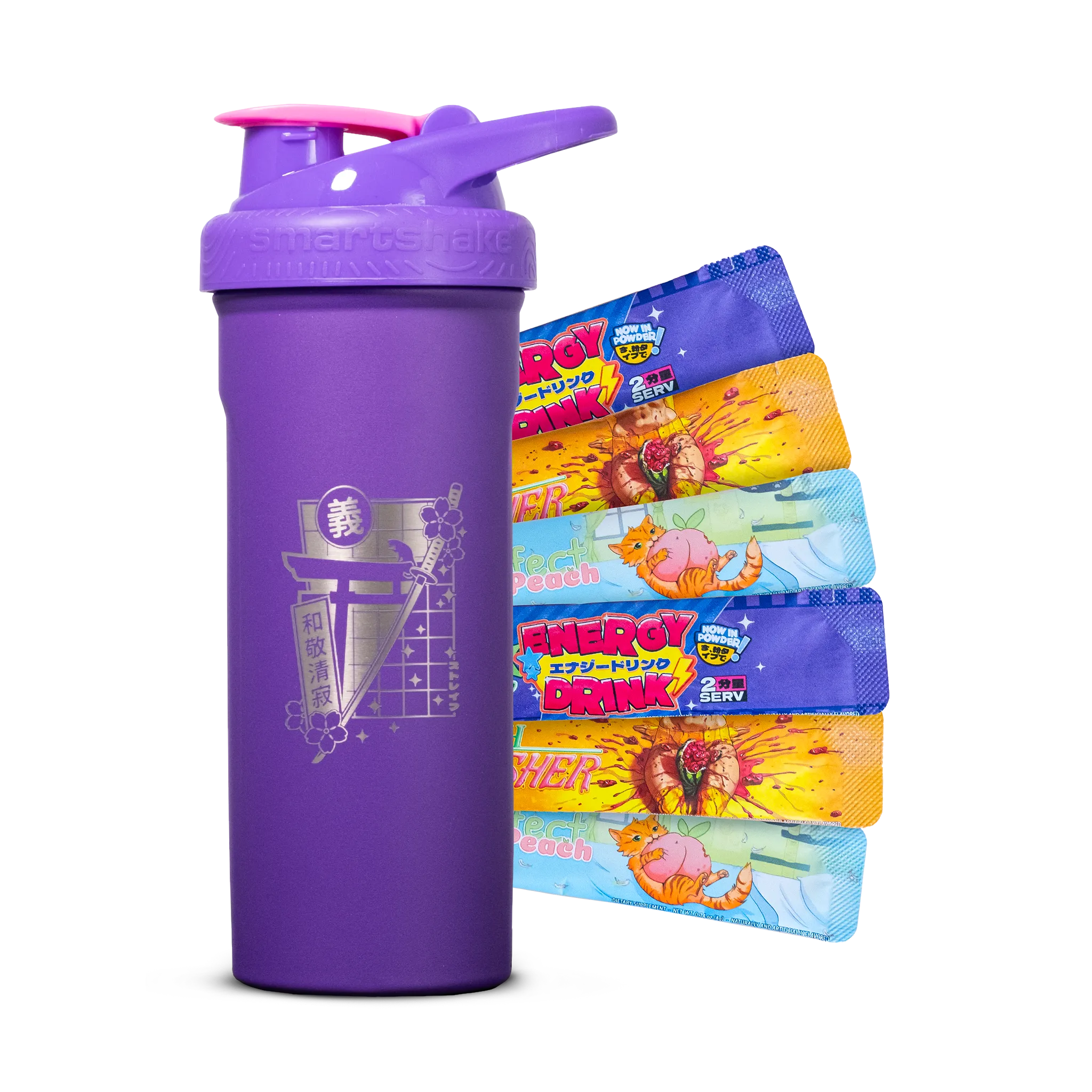 Sample-Pack with Seishin Insulated Steel Shaker (750 ml)