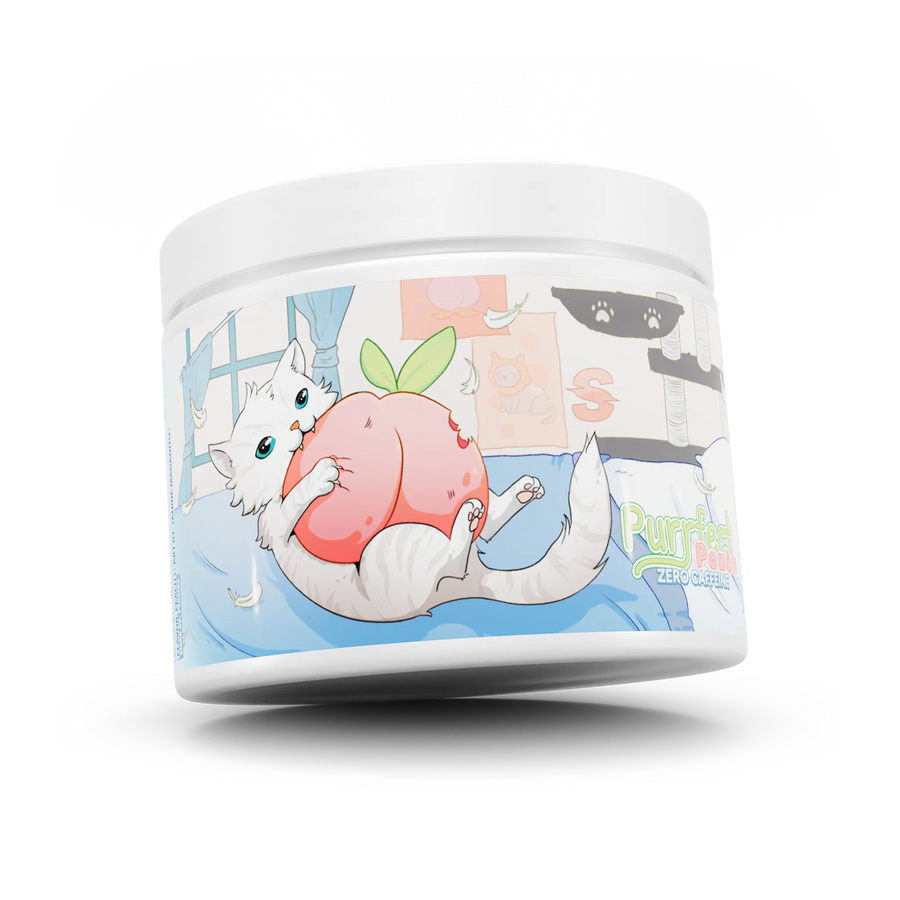 Purrfect Peach Zero Caffeine (100 serv)