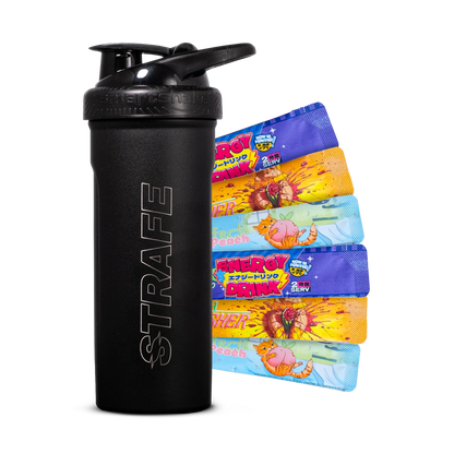 Sample-Pack with Obsidian Insulated Steel Shaker (750 ml)