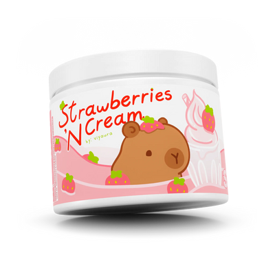 Strafe Viyaura Strawberries & Cream flavor
