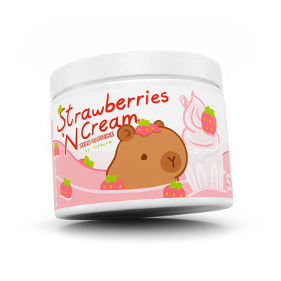 Strafe Viyaura Strawberries & Cream flavor - Caffeine Free
