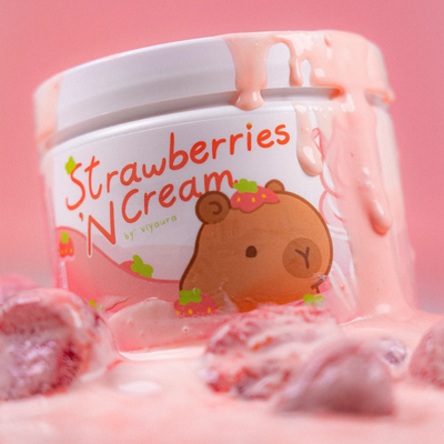 Viyaura's Strawberries 'N Cream (100 serveringar)